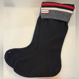 Hunter Black and Gray Casual Socks